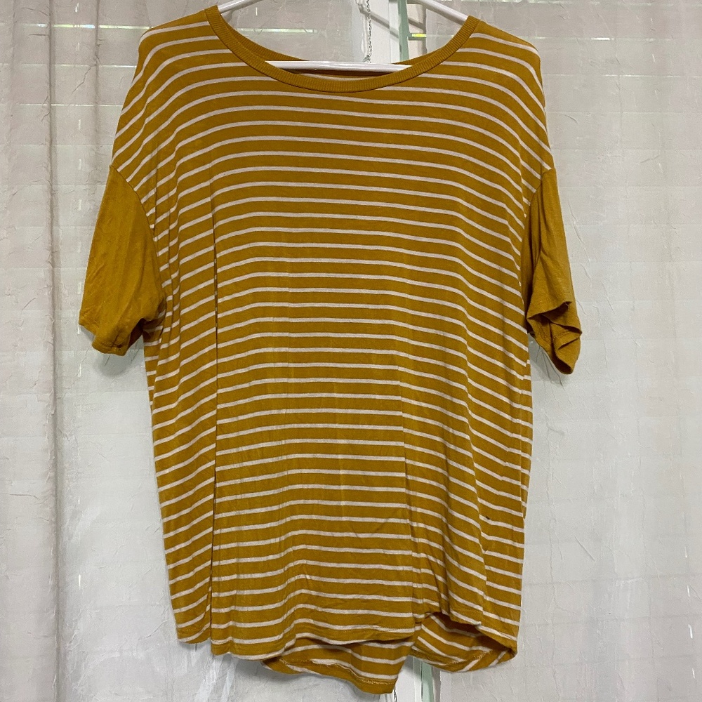 American Eagle Striped Shirt